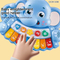 Wholesale Plastic Elephant Piano Mini Electronic Instruments Keyboard Baby Musical Toys Electronic Organ
