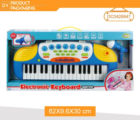 Wholesale Montessori Children's Baby Creative Composer Portable Piano Musical Instruments Toy Electronic Keyboard
