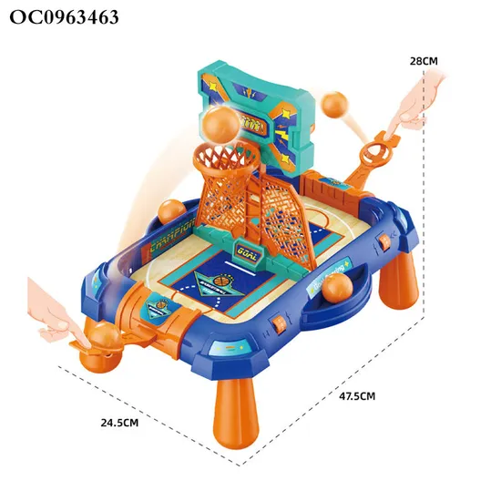 Wholesale Interactive Family Children Mini Finger Basketball Toys Interactive Games Table Hoop Board Games