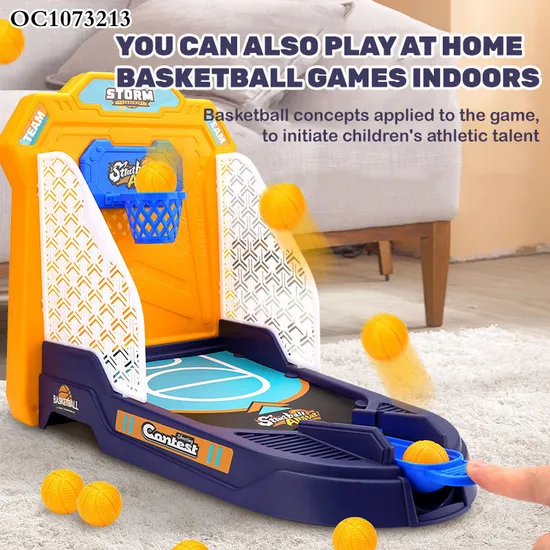 Wholesale Interactive Indoor Sports Custom Table Funny Board Game Basketball Family Interactive Game