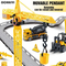 Mini Construction Dump Truck Race Diecast Car Track Toy Rail Car with Track Toy for Boys