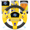 Children Educational Interactive Battery Operated Babies Games Montessori Music Steering Wheel Driving Plastic Toy