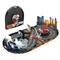 DIY Portable Race Track Toys Rails Car Electronic Game Product Novelty Toys