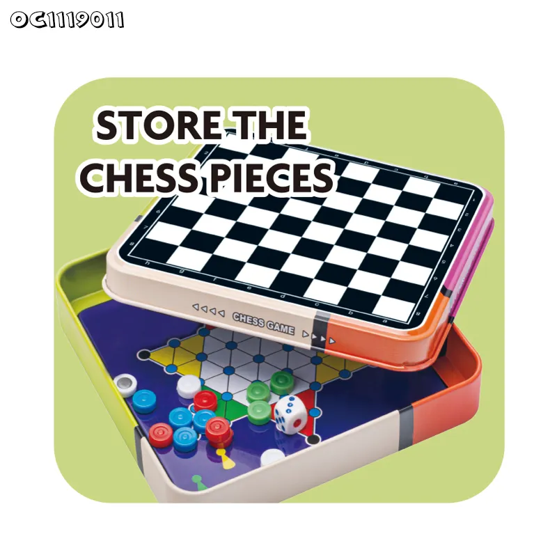 Wholesale Family Funny 4 In1 Educational Chess Board Magnetic Chess Board Games for Kids