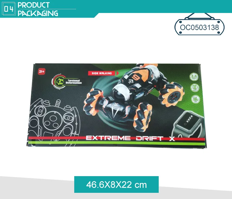 Twisted Climbing Drift Hand Gesture Controlled Stunt off Road RC Model Car for Kids