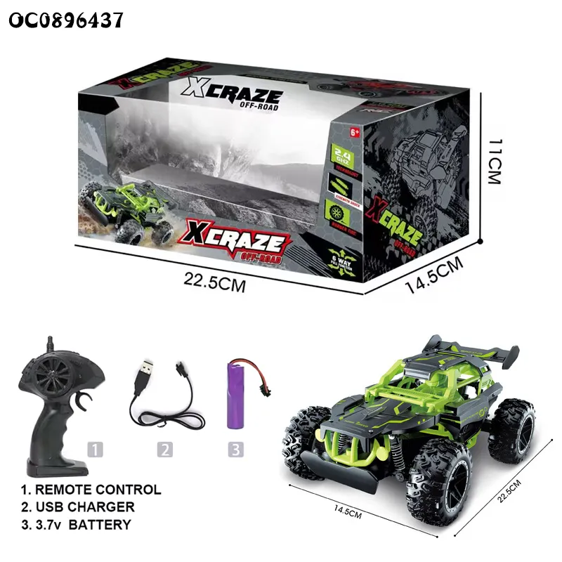 Hobby Grade High Speed Racing Car Toy RC Remote Control Model Drift Cars 1: 18 Scale for Kids