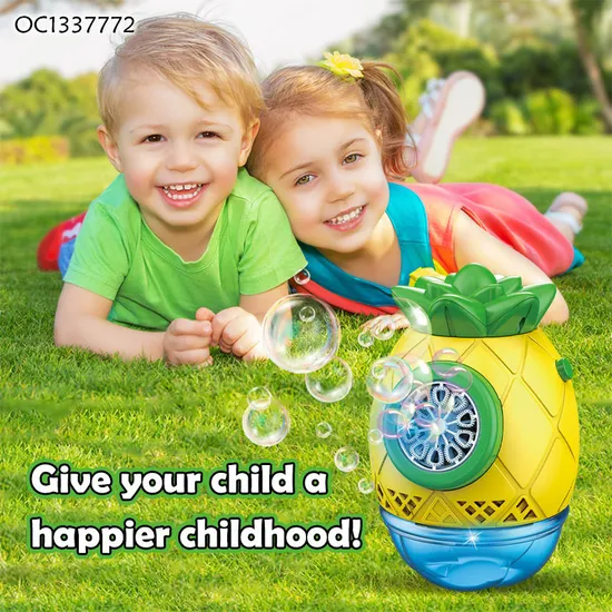 New Hot Summer Children Outdoor Garden Toy Suggest Me Some Item Electric Plastic Bubbles Makes Machine with Bubble Water