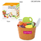 Wholesale Pretend Play Fruit and Vegetable Cutting Educational Cognitive Kitchen Set Toy for Kids
