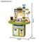 Wholesale Educational Pretend Role Play Set Simulation Tableware Cooking Water Spray Large Children's Plastic Kitchen Toy