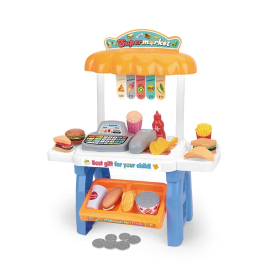 Wholesale Kids Pretend Play Food Plastic Pretend Role Play Toy Kids Children's Kitchen Set