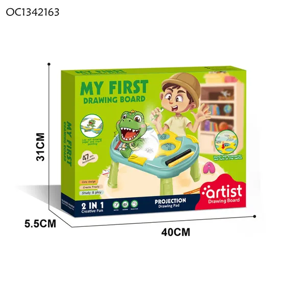 Wholesale Painting Projection LED Art Drawing Table Machine Learning Montessori Educational Popular DIY Toys for Kids