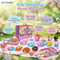 Wholesale Kids Party Pretend Play Food Kitchen Afternoon Tea Tableware Gift Toy Plastic Children House Play Set for Wholesale