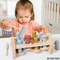 Wholesale 2in1 Wooden Montessori Educational Wooden Fishing Fish Game Board Toy