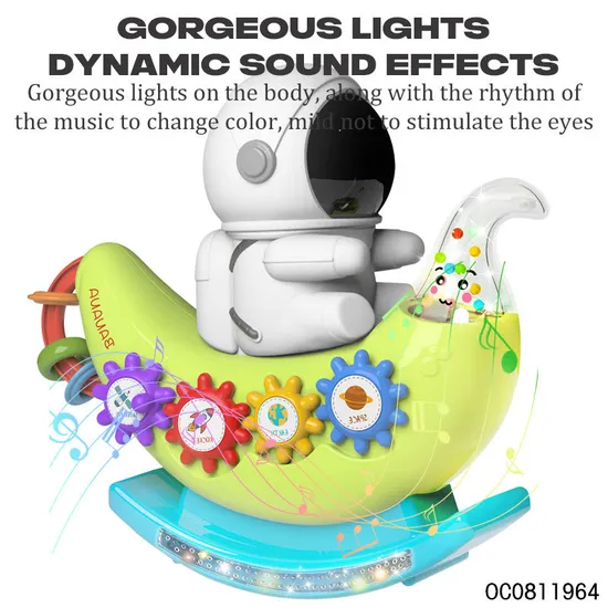 Wholesale Musical Battery Operated Electrical Animals Baby Light-up Toys
