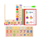 Montessori Wooden Jigsaw Puzzle Early Educational Board Animal Math Number Toy for Kids Cognition Matching & Counting Puzzle