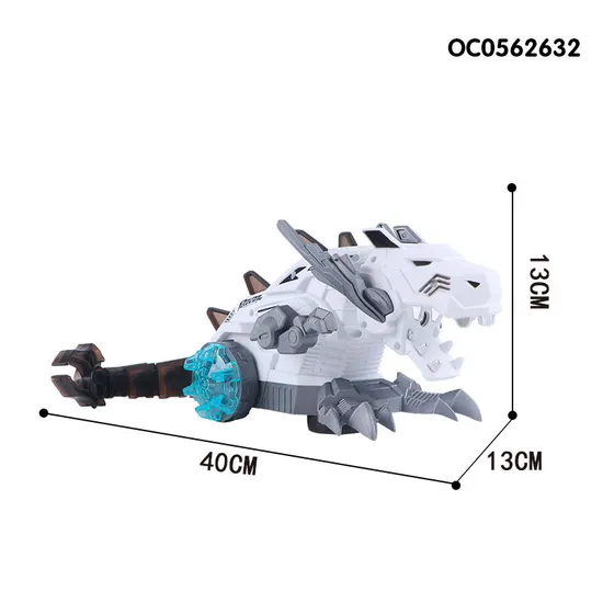 Wholesale Kids Light up Dinosaur Game Spray Battery Toys with Music