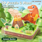Stem New Montessori Toys Early Educational 3D Animal Custom Dinosaur World Colorful Cartoon Cardboard Jigsaw Puzzle Toy