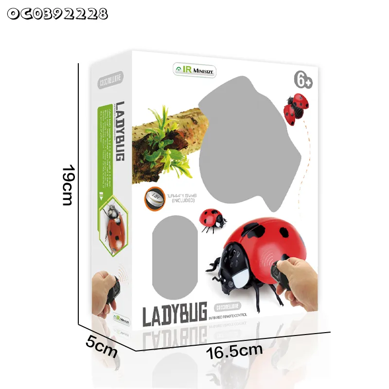Wholesale Remote Control Simulation 3D Models Robot Plastic Remote Control Insect Animal Kids Toy