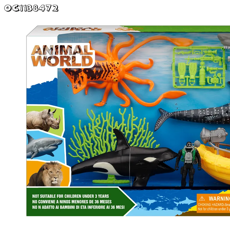 Wholesale Kids Learning Educational Hot Selling Mini Plastic Animal Toy