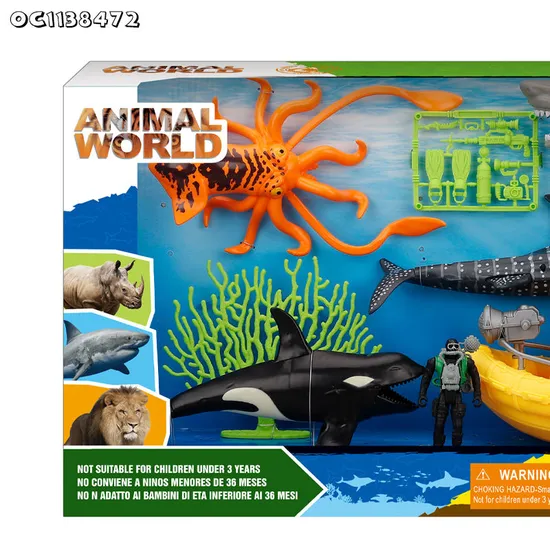 Wholesale Kids Learning Educational Hot Selling Mini Plastic Animal Toy