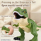 PVC Dinosaur Simulation Sound Jurassic Tyrannosaurus Rex Mechanical Electric Robot Dinosaur Toy with Moving Tail and Mouth