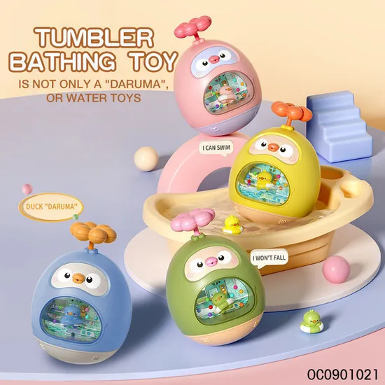 Wholesale 2in1 Children Bathroom Water Spray Animal Kids Shower Baby Bath Toys