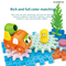Wholesale DIY Funny Light Popular DIY Plastic Building Block Truck Toys