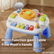 Multifunctional Montessori Battery Operated Toy Soothing Musical Steering Wheel Spinning Educational Activity Toy for Children