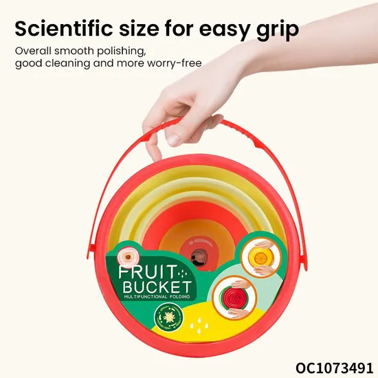Wholesale High Quality Outdoor Summer Beach Sand Kids Toy Foldable Silicone Shovel Baby Toy