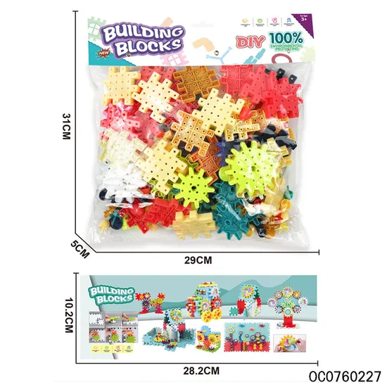 Wholesale Montessori Kids 140PCS DIY Educational Small Plastic Blocks Building Set Toy