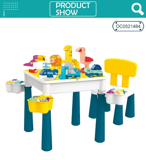 Wholesale Educational Montessori Creative Plastic Block Building Toys