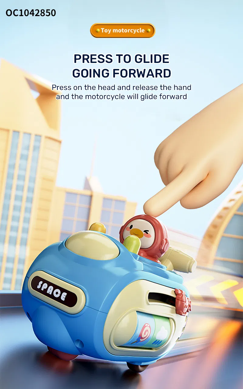 Wholesale Plastic Cute Child Mini Press and Go Cartoon Kids Mini Toy for Babies