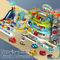 Kids Board Games Table Race Track Electric Car Parking Lot Park Play Adventure Toy