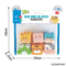 Wholesale Water Kids Silicone Cognitive Education Funny Sensory Baby Rubber Animals Block Bath Toy