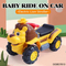 Wholesale Baby Cartoon Animal Lion Electric Ride on Plastic Balance Car