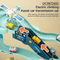 Car Parking Lot Toy Adventure Race Track Electronic Educational Kids Toy with 4PCS Mini Cars