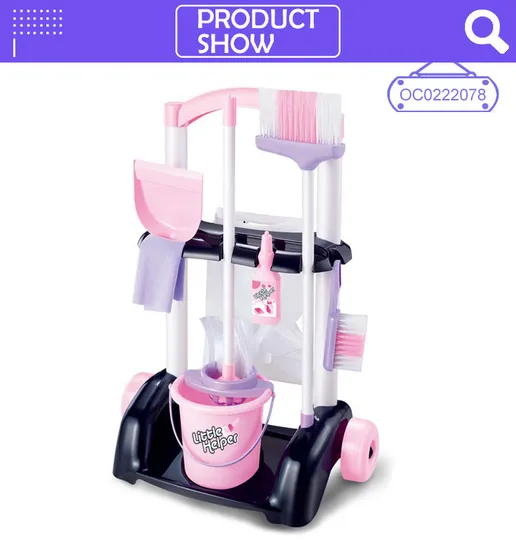 Wholesale Cheap Plastic Educational Pretend Play Home Cleaning Toy for Kids