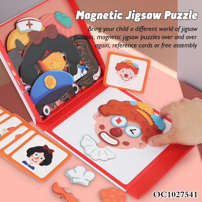 Space Shuttle Design Portable Jigsaw Puzzle Board Early Learning Montessori Educational Toys for Sale