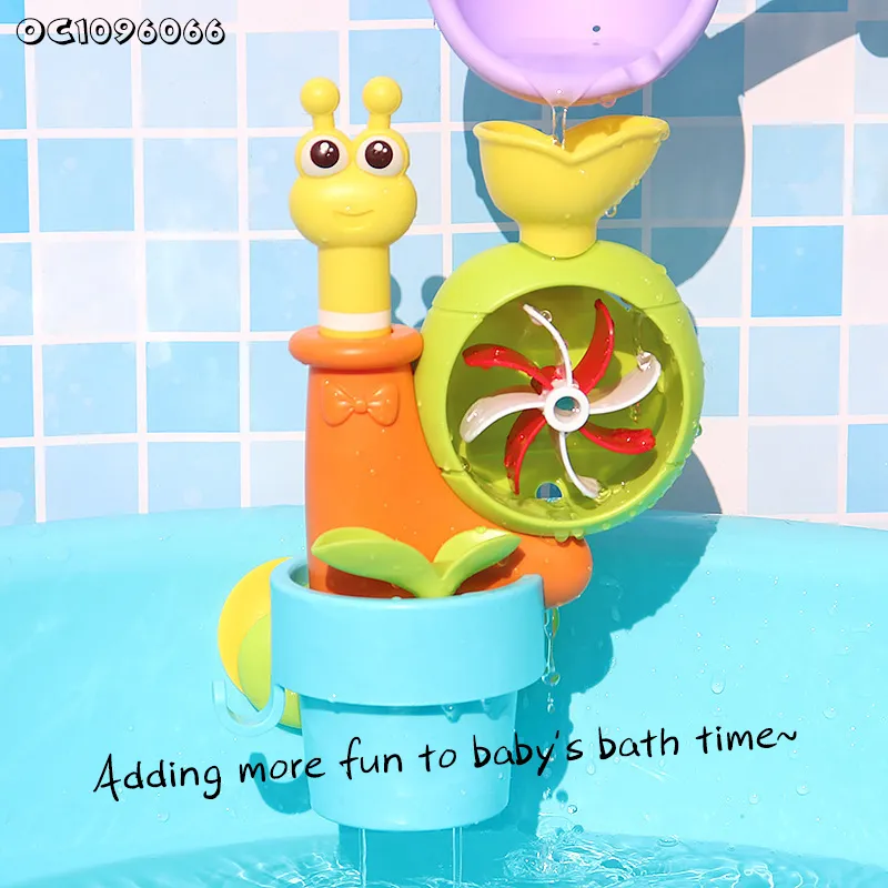 Wholesale Summer Water Play Equipments Kids Bathroom Spray Water Animal Bath Toys