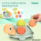 Wholesale Children Water Shower Hand Eye Soft Cube Baby Silicone Bath Toy