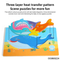 3D Wooden Animals Jigsaw Puzzle Toys Montessori Early Education Plastic Toy for Kids