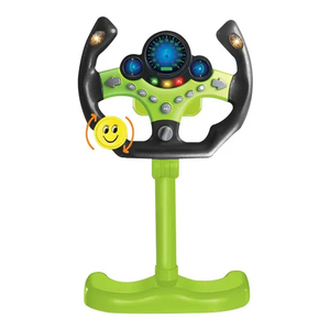 Baby Steering Wheel Stand Racing Interactive Electronic Game Toy for Kids