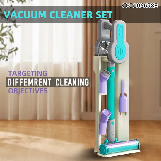 Wholesale Educational Plastic Pretend Play Home Cleaning Household Electric Cleaner Toy for Kids
