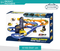 Light up Racing Toy Game Plastic Sliding Tracks Assembly Toy for Cars