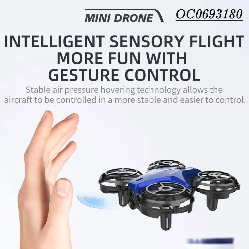 Wholesale Children Hand Controlled Flying Sensor Mini Remote Control Drone Toy for Kids