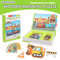 Wooden Fun Learning Educational Floor Cartoon Traffic Jigsaw Puzzles Car Kids Toys for Children
