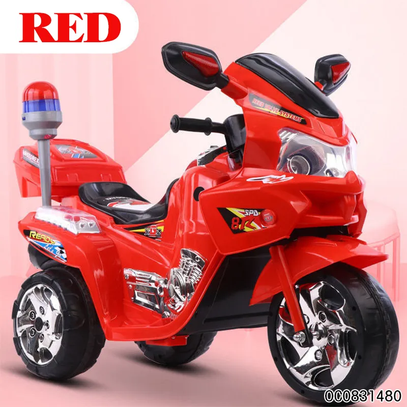 Wholesale Big Children 3 Wheel Motorcycle Electric Cars Ride on Car with Light and Music for Kids