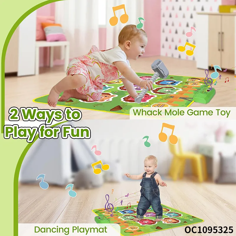 Wholesale Interactive Classic Electric Whack a Mole Game 2 Players Plastic Baby Family Board Game