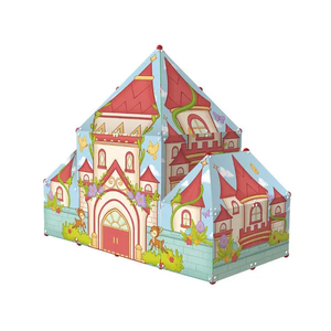 Wholesale Kids Children Building Toy Set Painting DIY Baby Tent House Indoor Kids Playhouse
