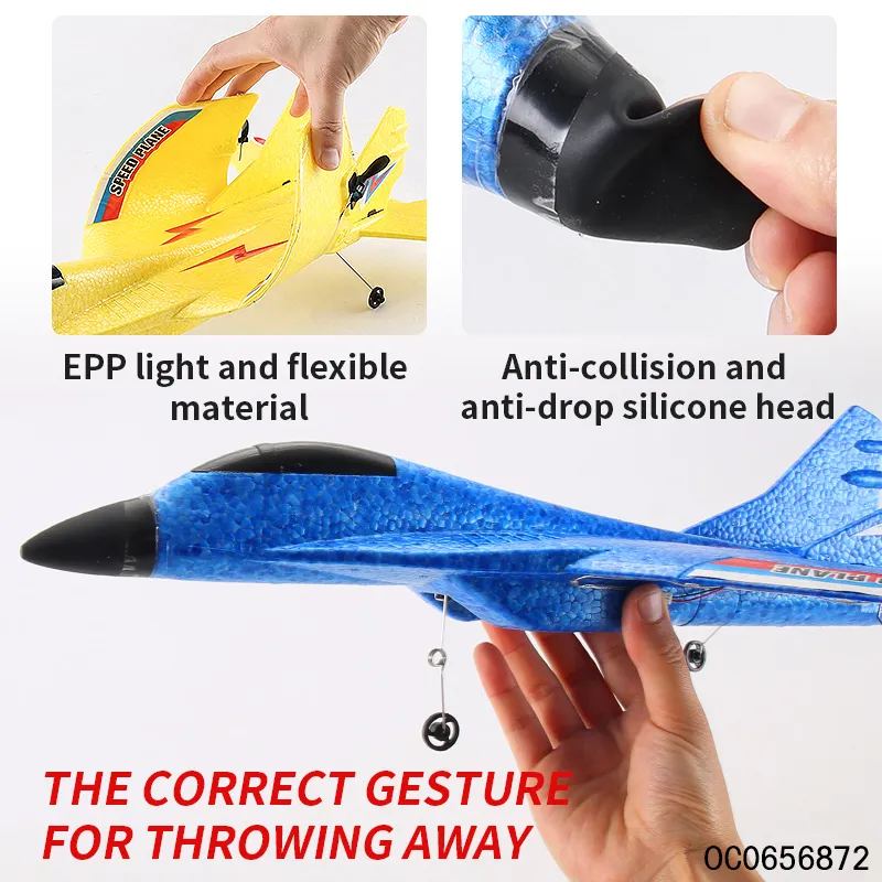 Wholesale Children's Remote Control Foam Flying Cheap Airplane for Kids